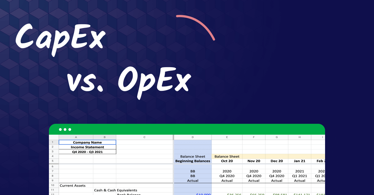CapEx vs. OpEx What's the difference?